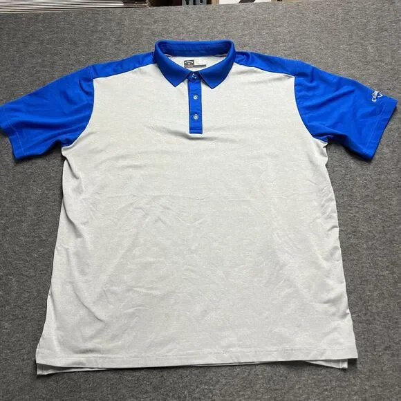 Lot of 2 Callaway Opti Dri Polo Shirt Men's XL Golf Performance Casual - Picture 8 of 14